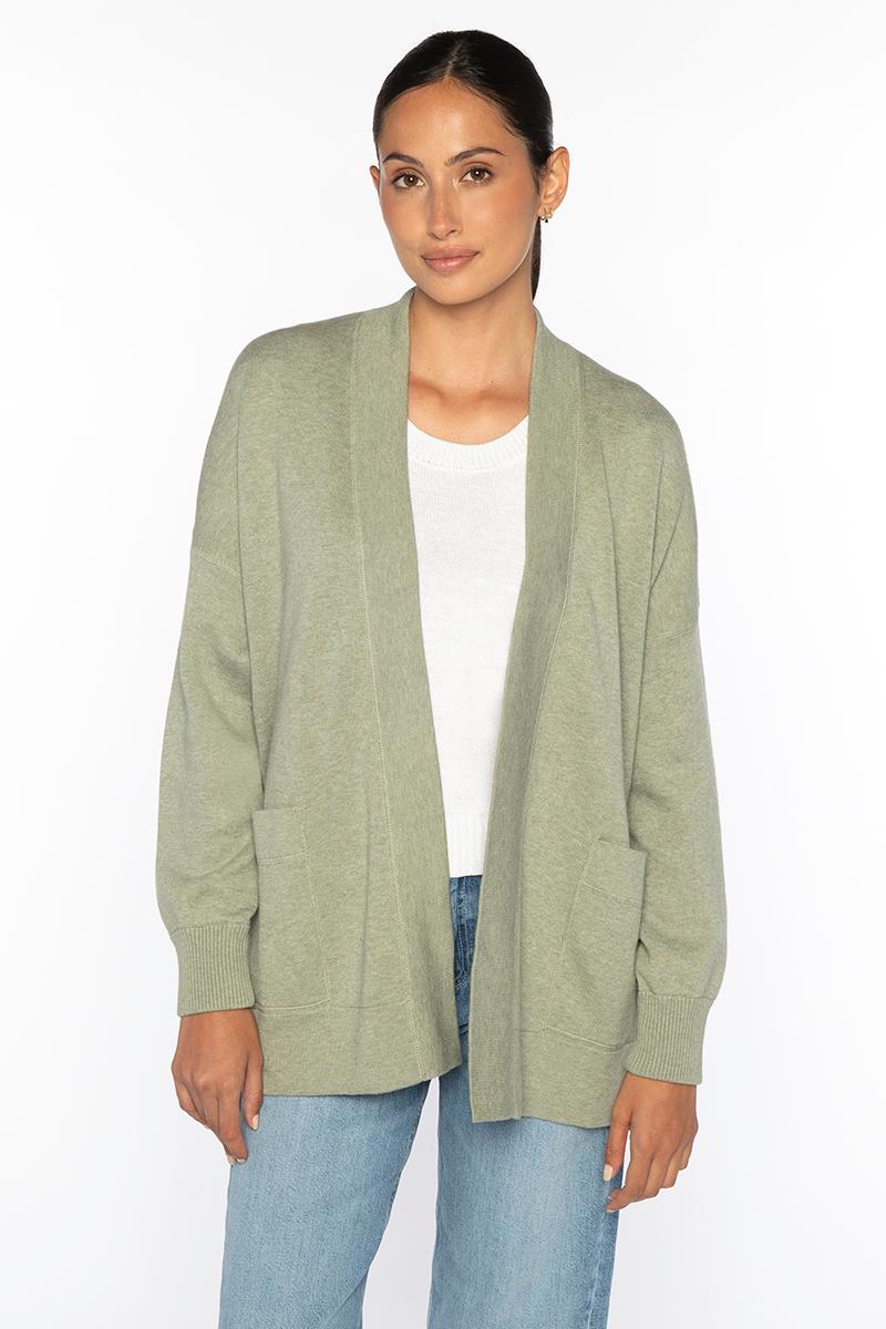 EASY TRAVEL CARDIGAN-DENIM-XS-Kinross Cashmere-Levy's Clothier