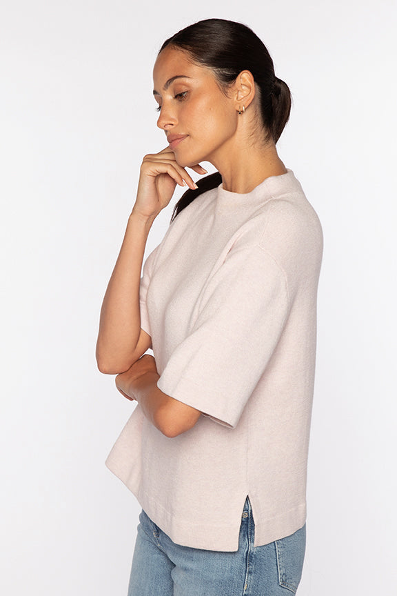 EASY LOW FUNNEL-DENIM-XS-Kinross Cashmere-Levy's Clothier