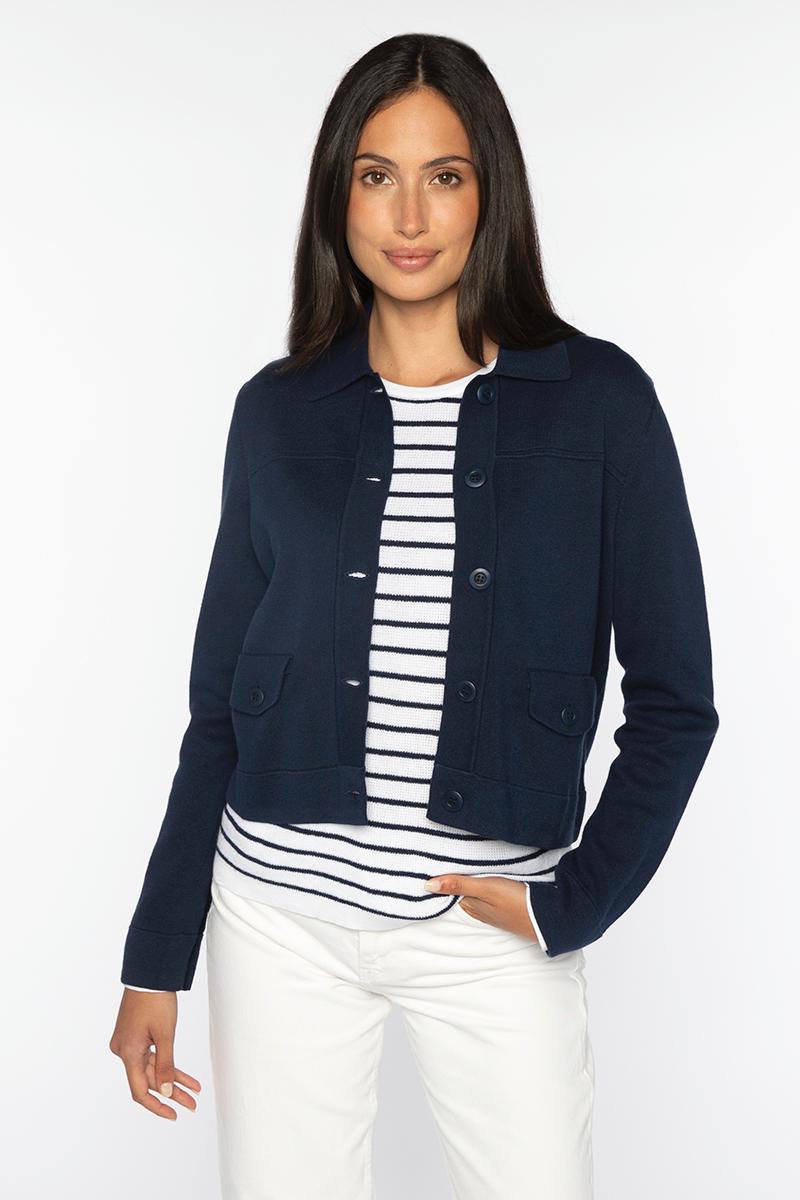 TRAVEL SHACKET-DENIM-XS-Kinross Cashmere-Levy's Clothier