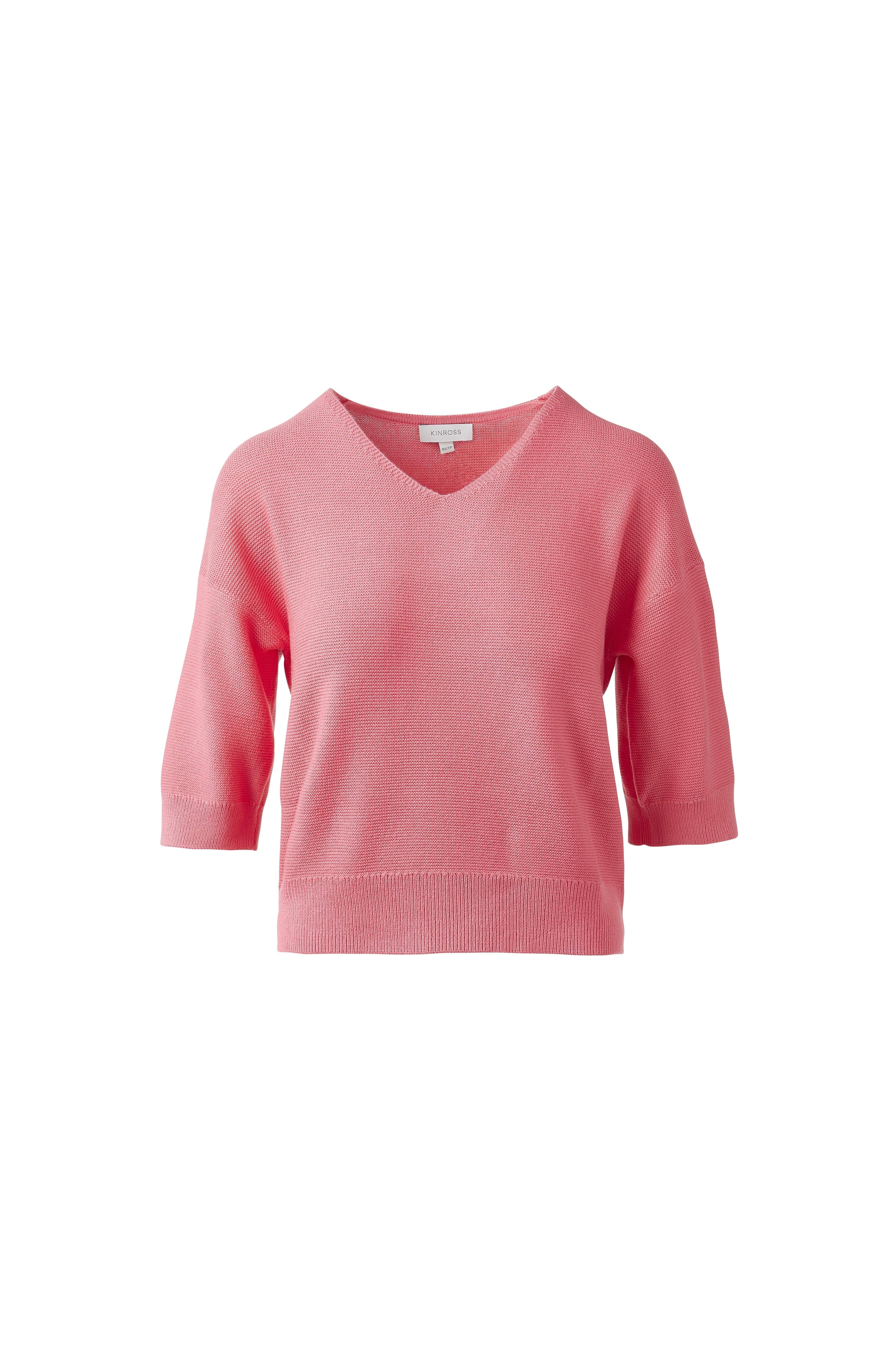 GARTER EASY VEE-LIPSTICK-XS-Kinross Cashmere-Levy's Clothier