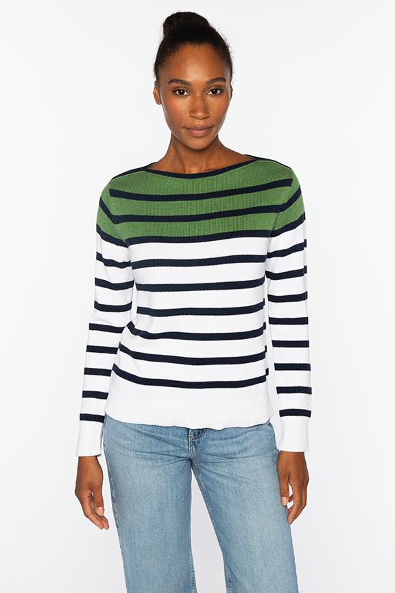 STRIPED BOATNECK-DAHLIA_MULTI-XS-Kinross Cashmere-Levy's Clothier