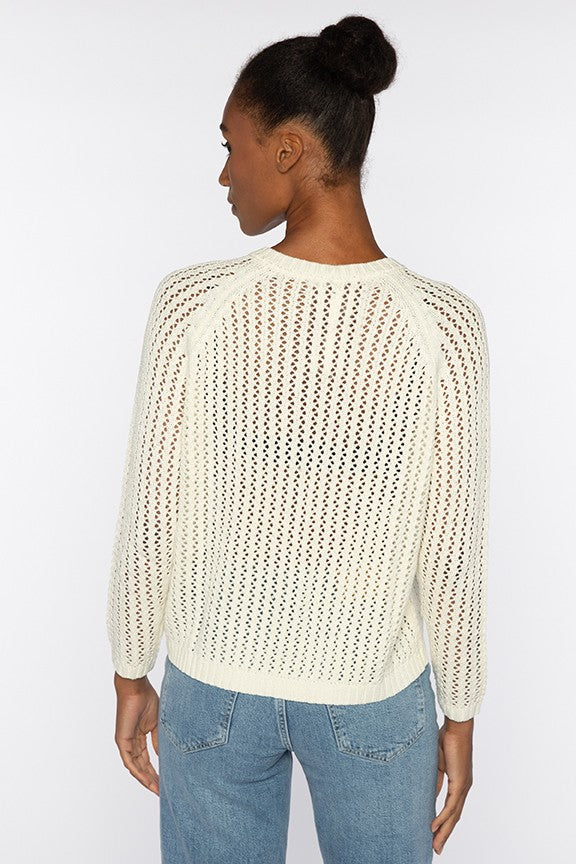 OPENWORK RAGLAN VEE-BLACK-XS-Kinross Cashmere-Levy's Clothier
