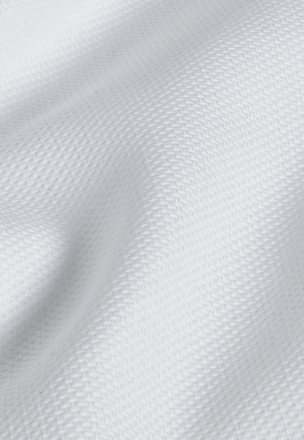 Piqué Wing Collar French Cuff Formal Shirt