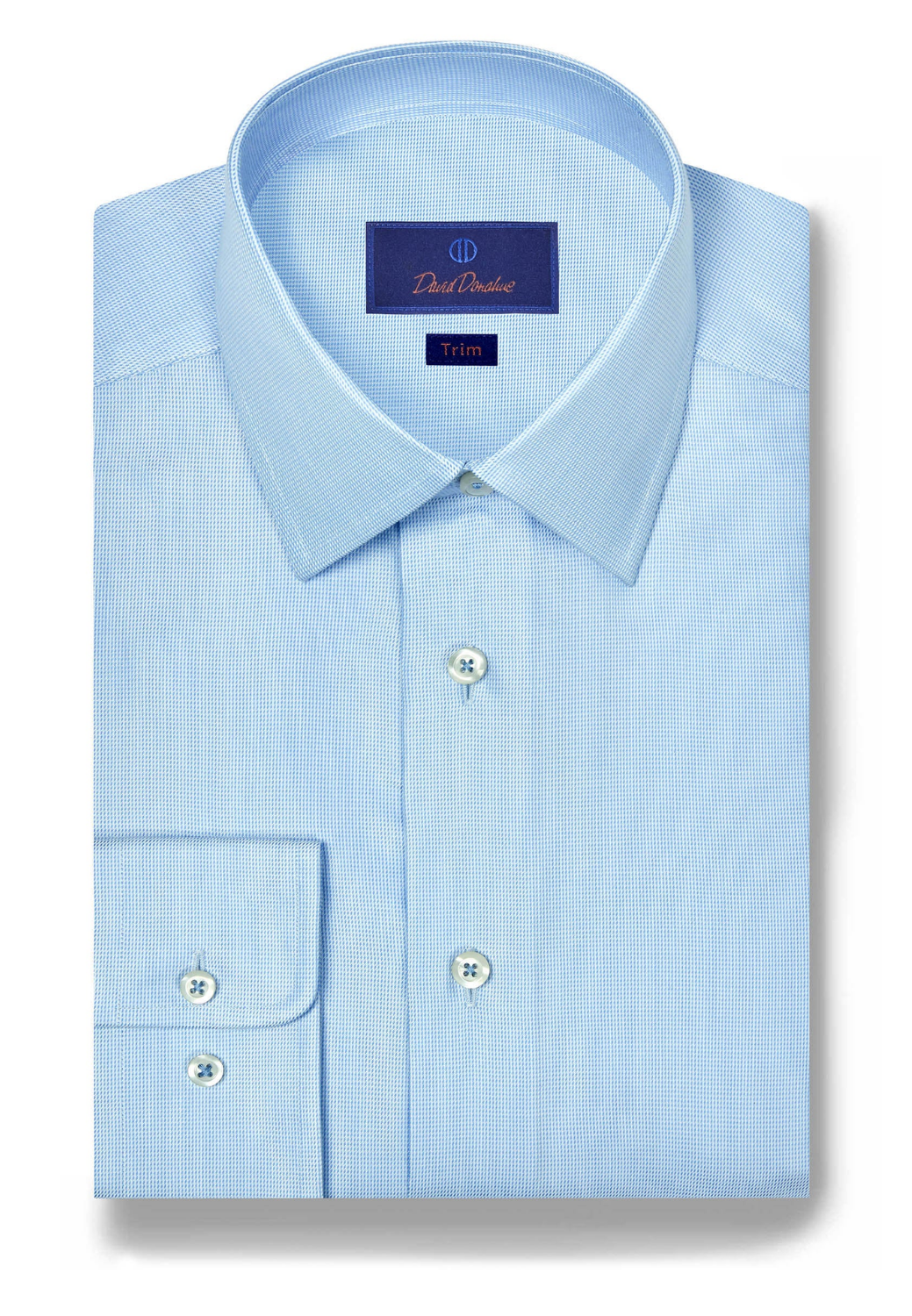 Sky Twill Silk Blend Dress Shirt