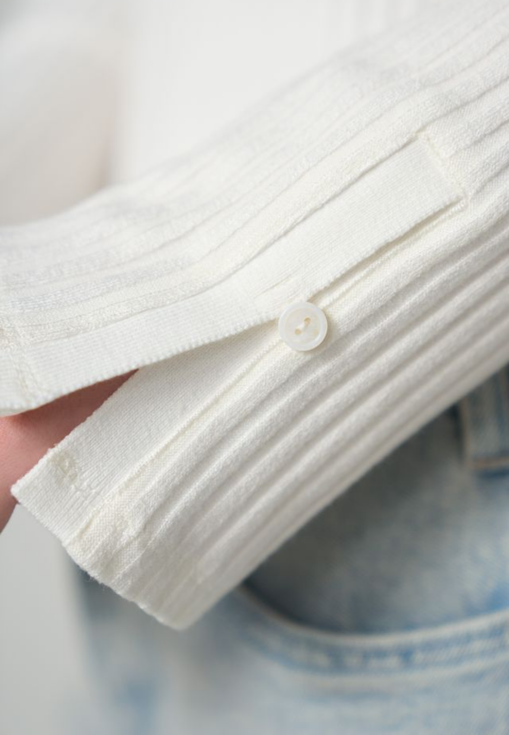 Long Sleeve Top - Snow