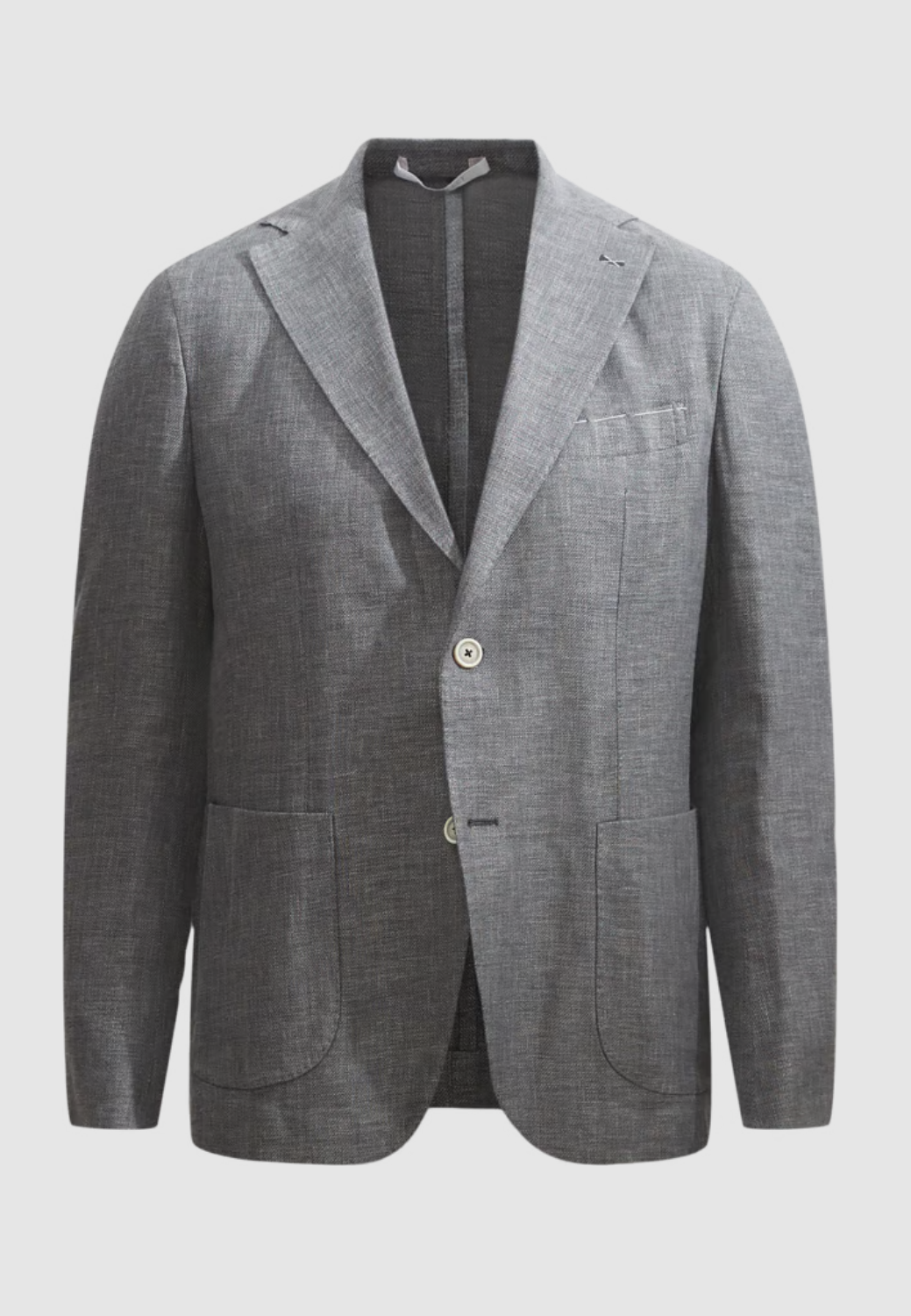 2 Button Blazer - Mid Grey