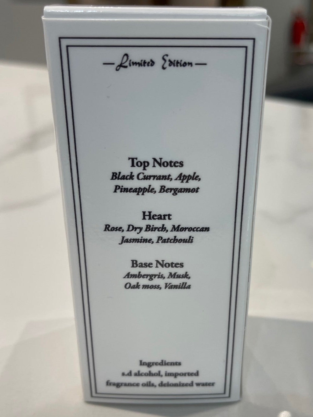 Levy's Cologne Back