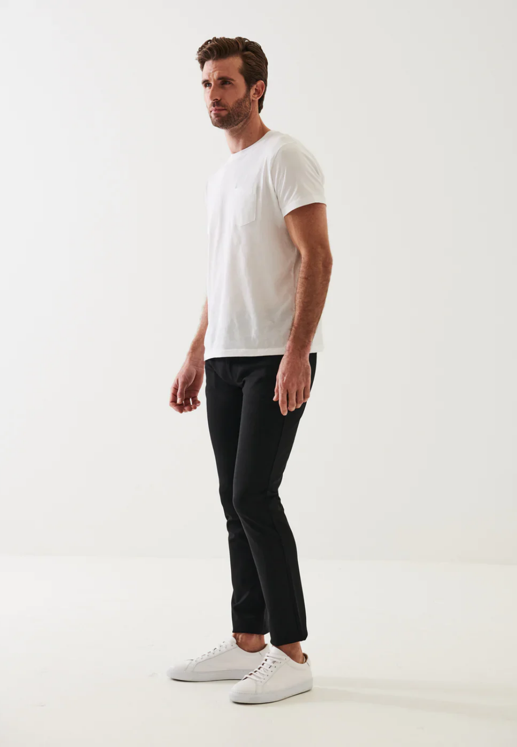 5 Pocket Stretch Jean-30-BLACK-PATRICK ASSARAF-Levy's Clothier