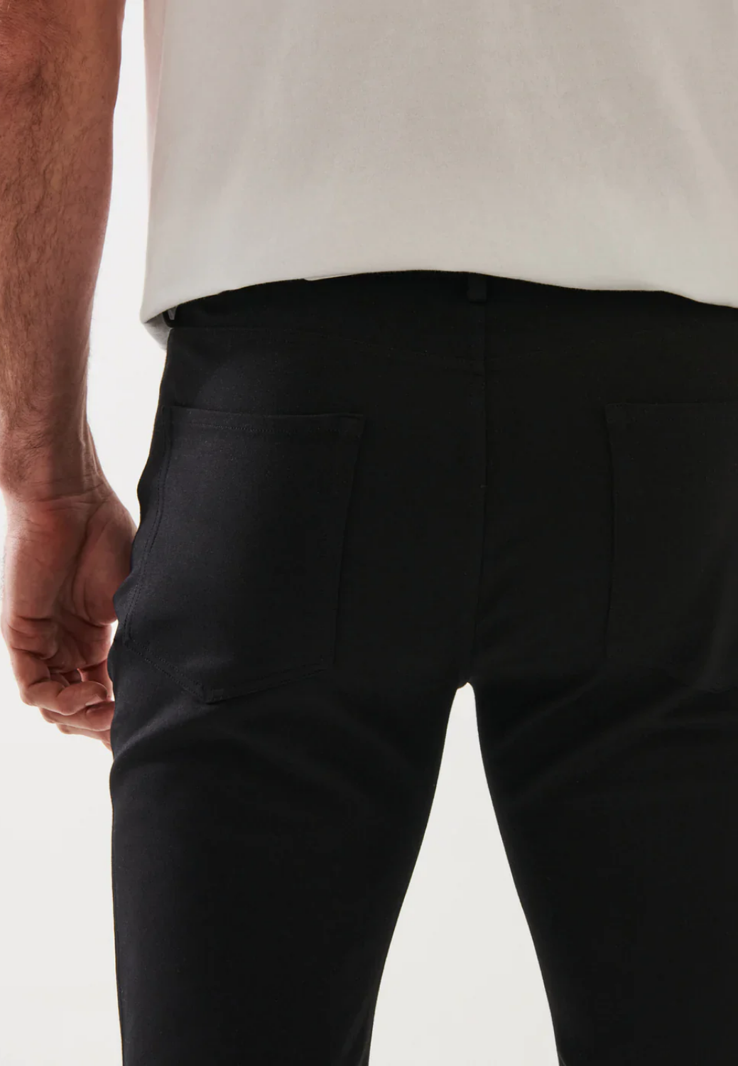 5 Pocket Stretch Jean-30-BLACK-PATRICK ASSARAF-Levy's Clothier