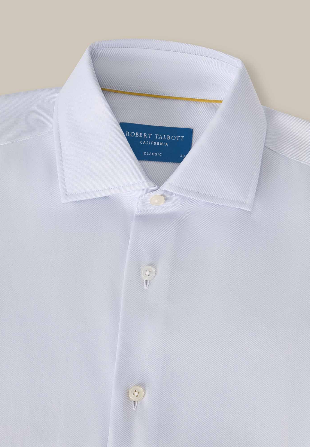 Reynolds Double Twill Shirt - Aqua-15-AQUA-ROBERT TALBOTT-Levy's Clothier