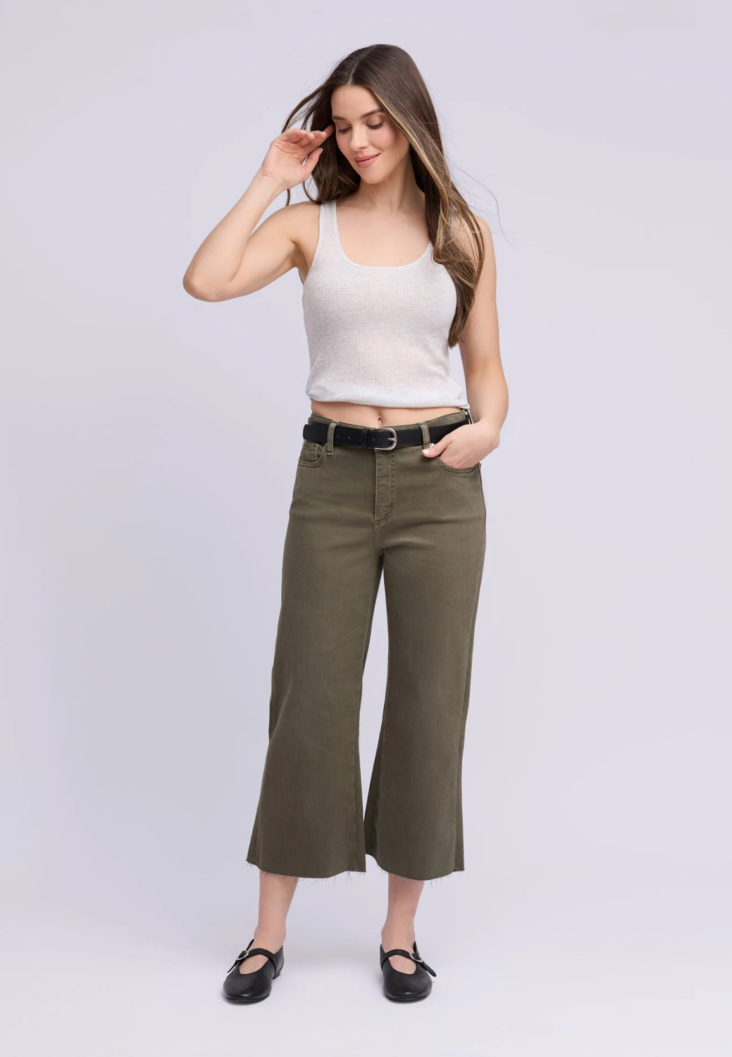 Lily Wide Leg Jeans / Oprah