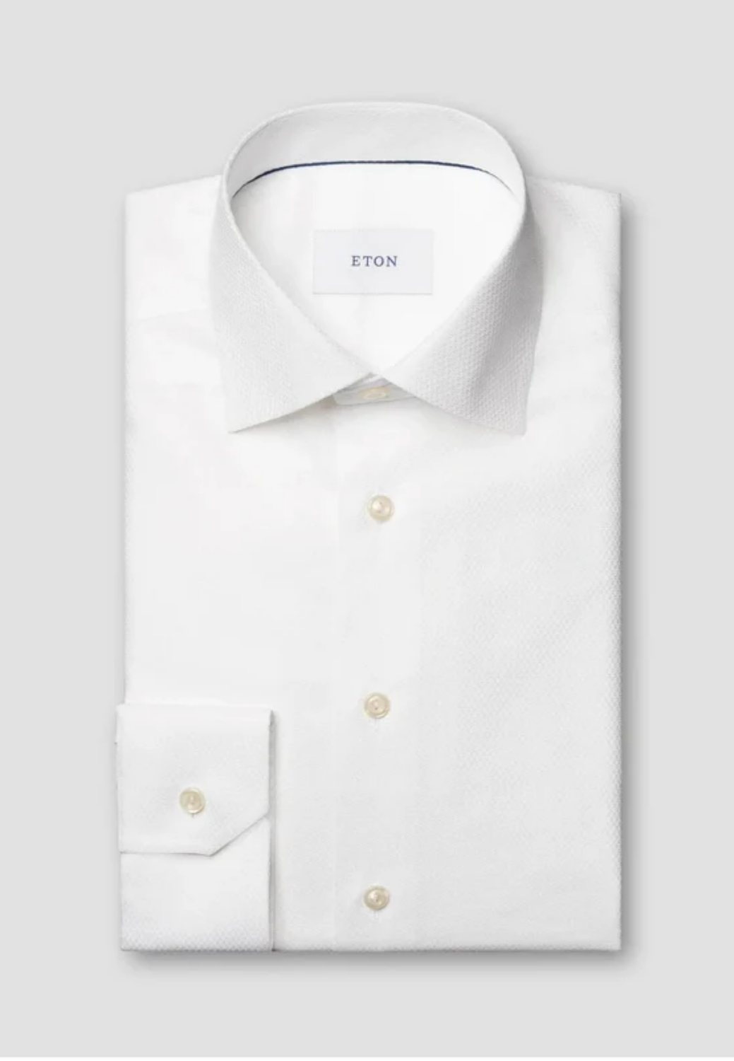 Contemporary Fit Shirt - White-16-ETON OF SWEDEN-Levy's Clothier