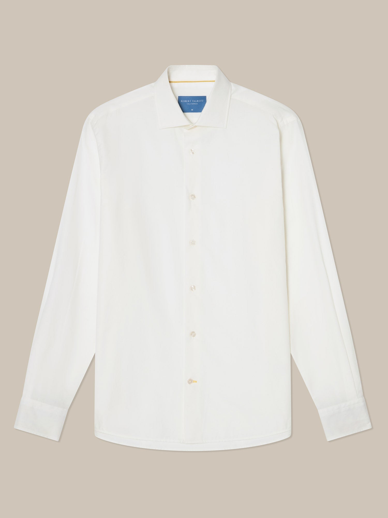 Reynolds Ultra Light Weight Brushed Herringbone Shirt-S-BLUE-ROBERT TALBOTT-Levy's Clothier