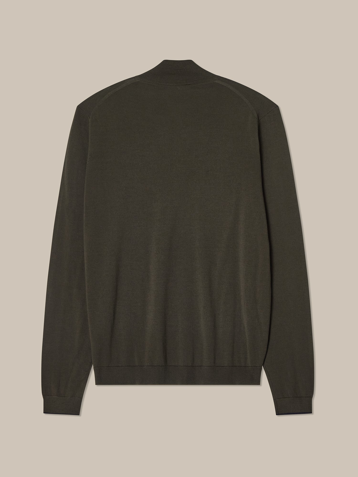 Eastwood Quarter Zip Sweater-M-SKY BLUE WITH NAVY TIPPING-ROBERT TALBOTT-Levy's Clothier