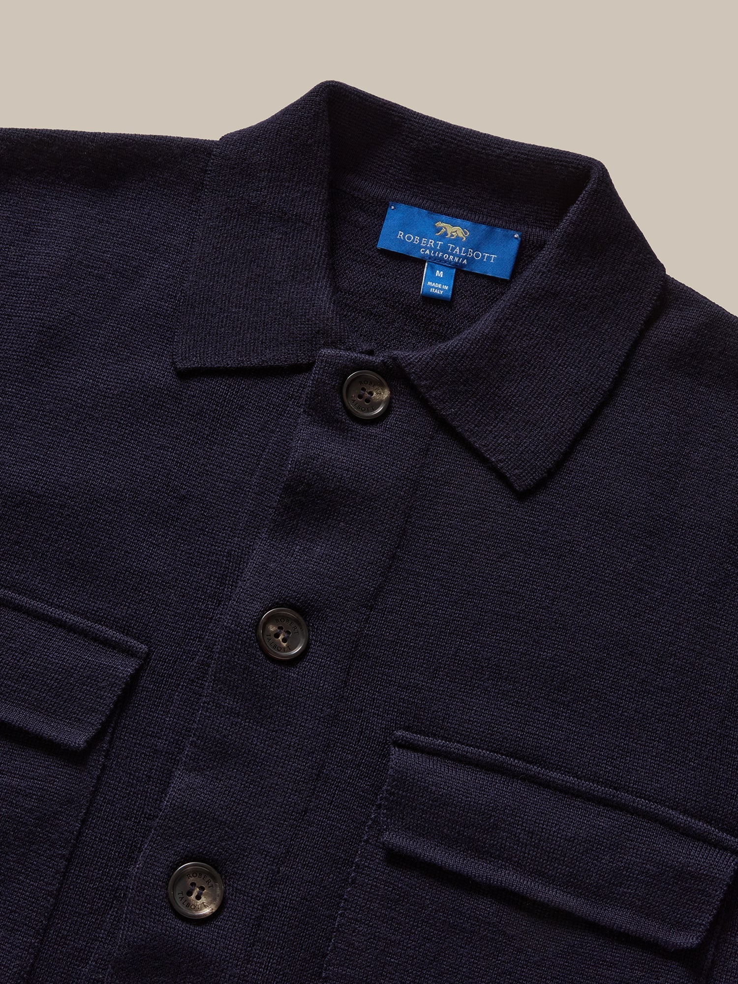 Landon Sweater Jacket-M-SAND-ROBERT TALBOTT-Levy's Clothier