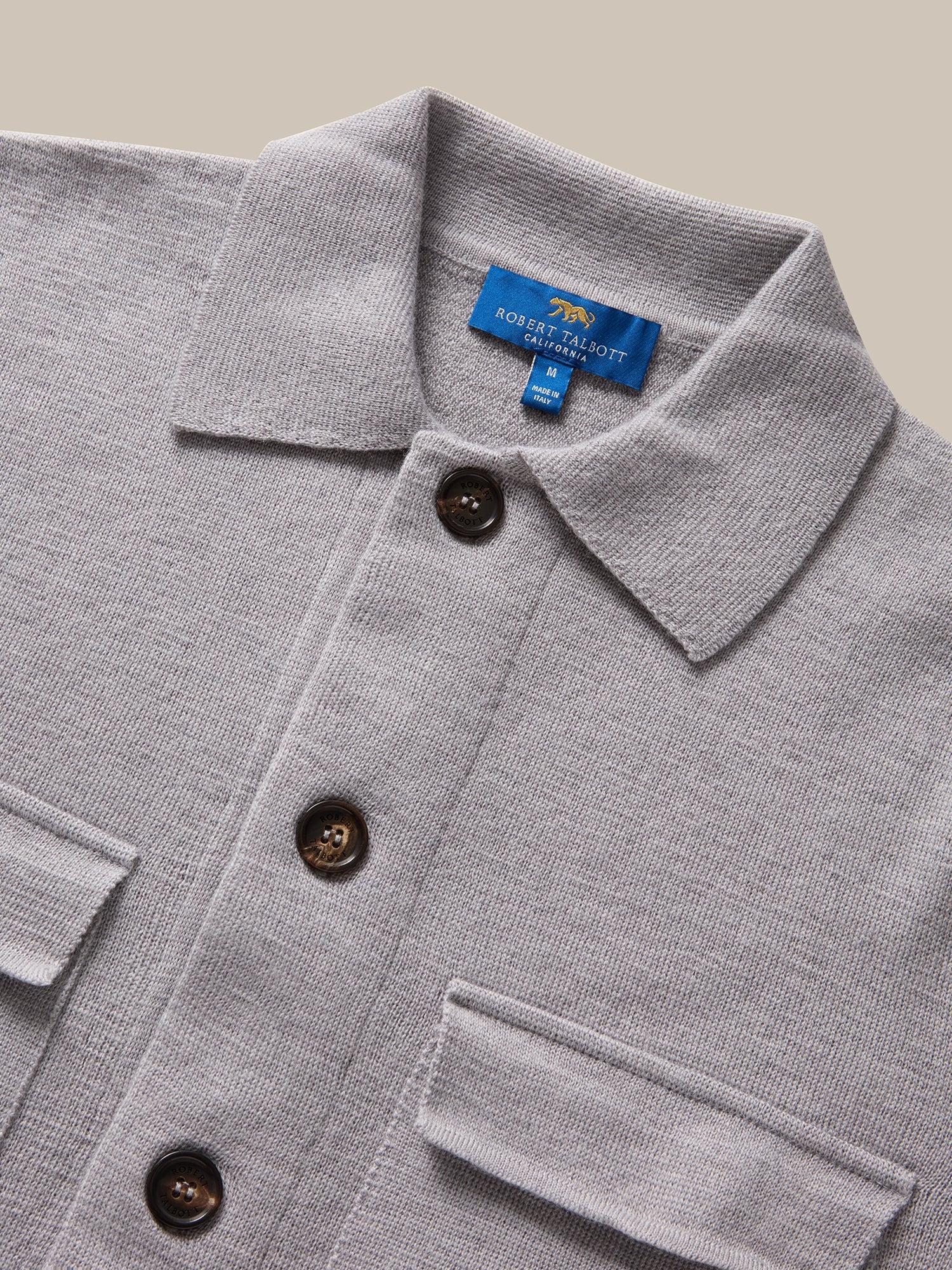 Landon Sweater Jacket-M-SAND-ROBERT TALBOTT-Levy's Clothier