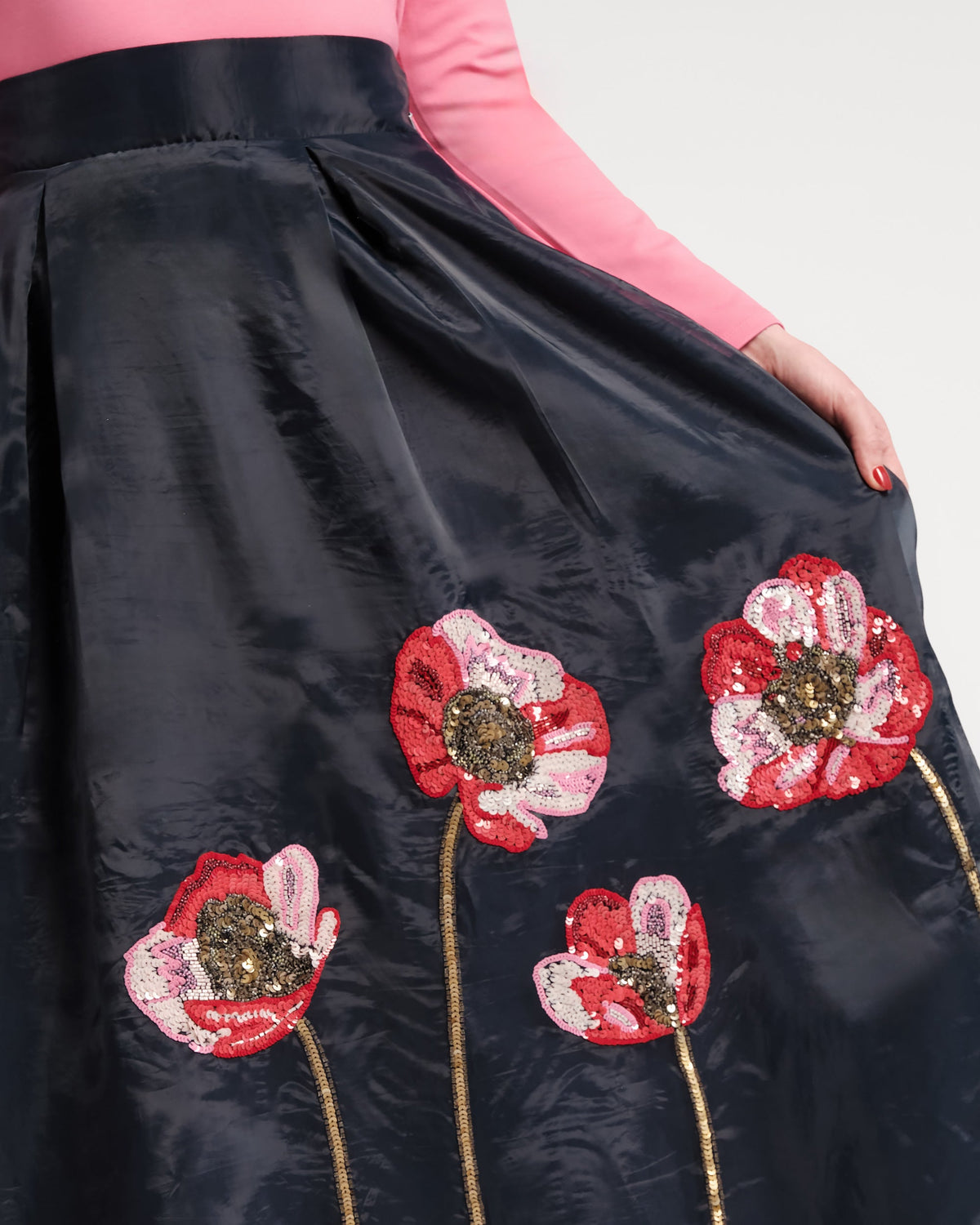 Shea Max Skirt - Paradise Poppy