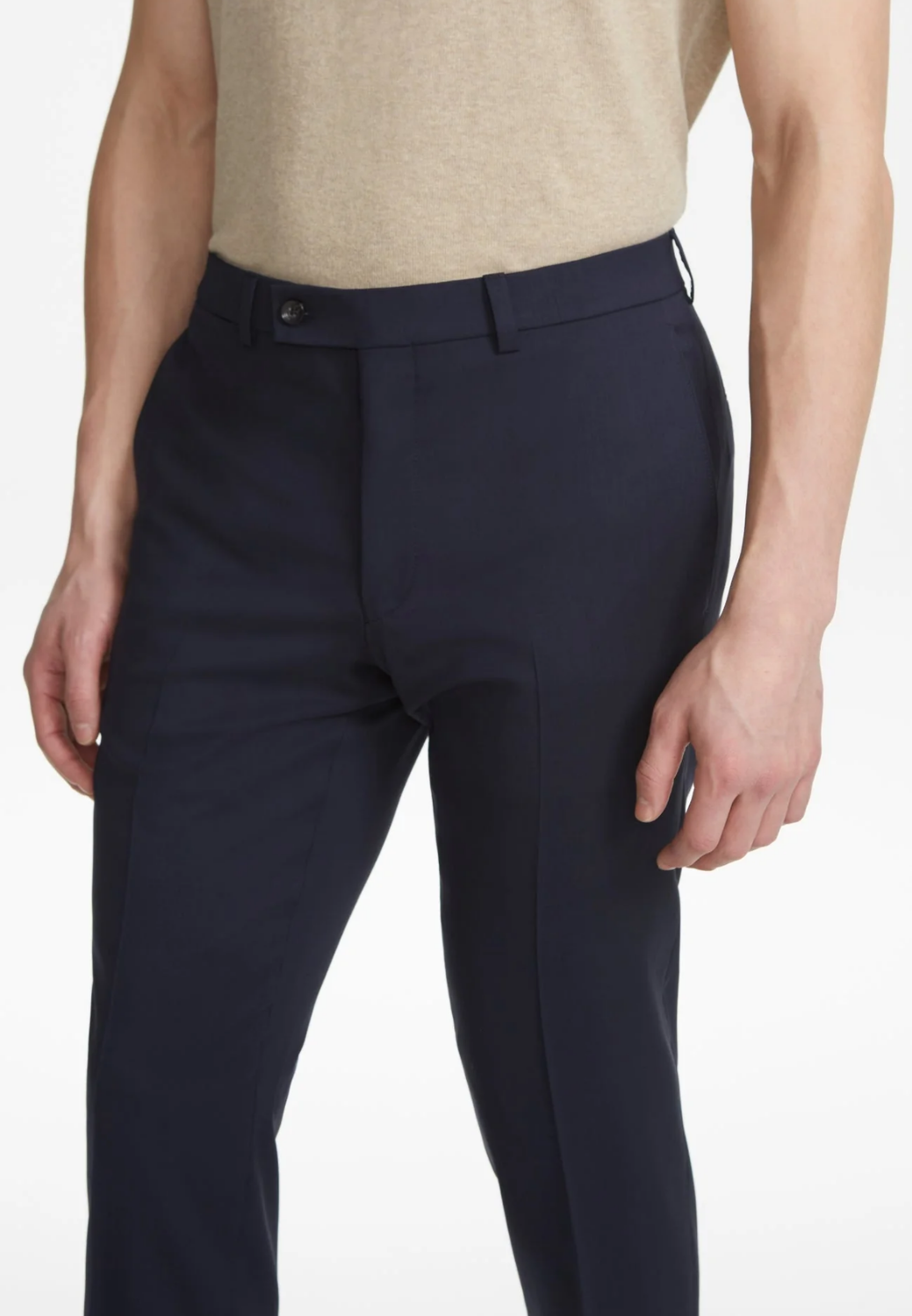 Seth Classic Fit Super 130s Wool Pant-34-1/REG-JACK VICTOR-Levy's Clothier