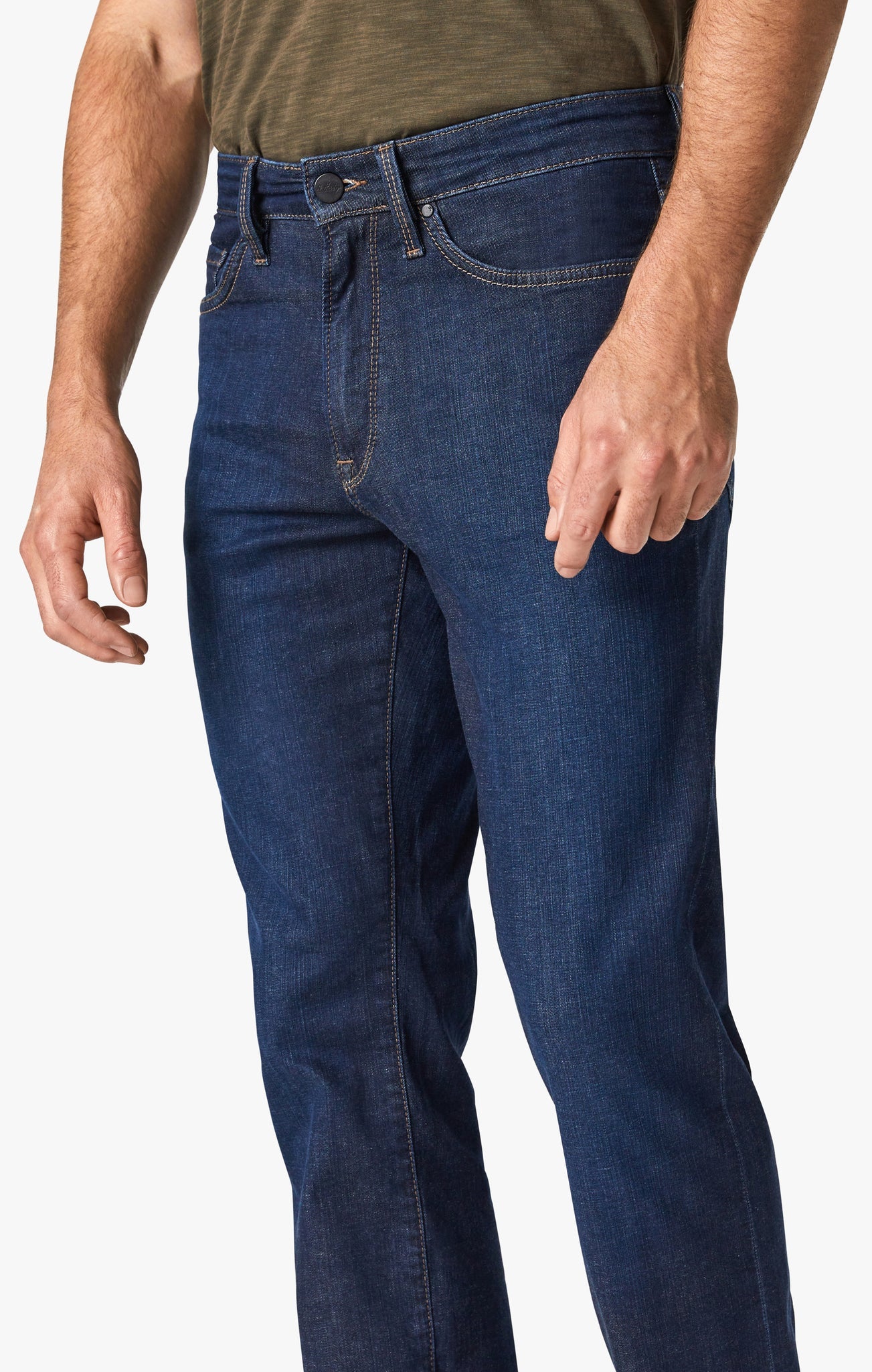 Charisma Relaxed Straight Jeans in Dark Cashmere-33-32"-34 HERITAGE-Levy's Clothier