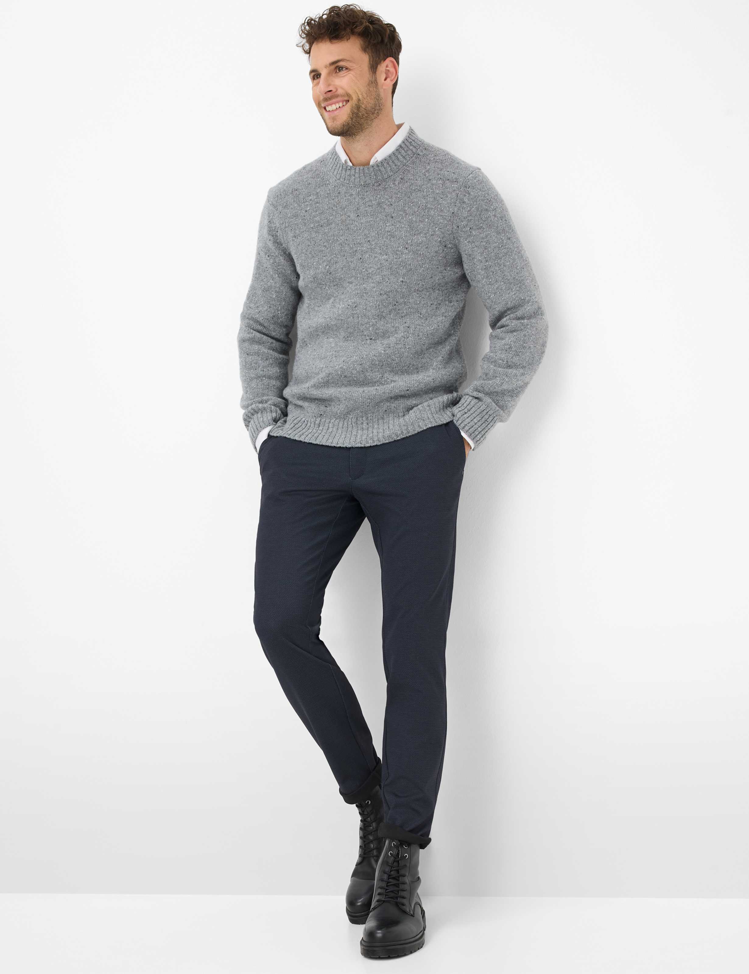 Chuck 5 Pocket Pant-33-05ANTHRA-BRAX TROUSERS-Levy's Clothier