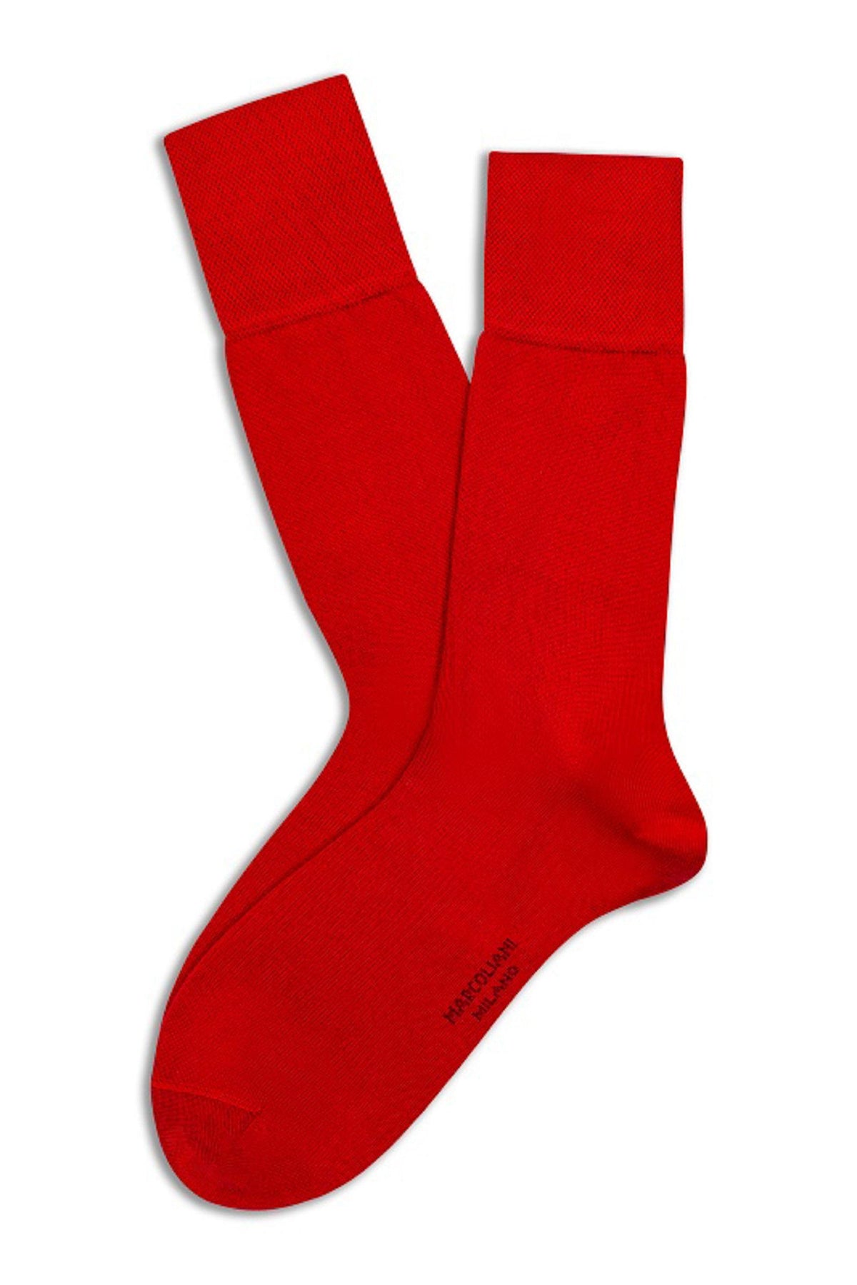 Solid Mousse of Modal Mid-Calf Socks