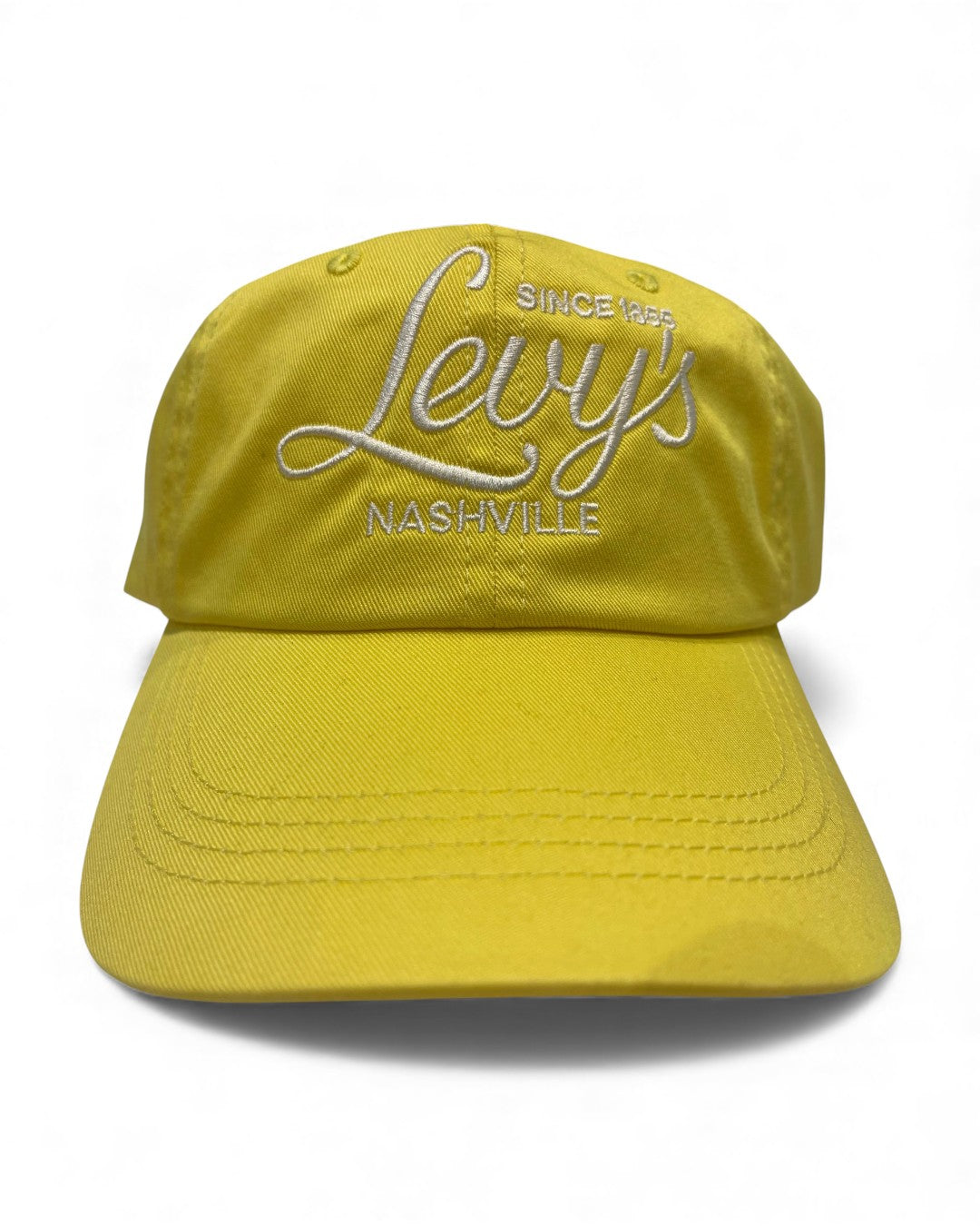 Levy's Twill Baseball Cap with Pre-Curved Brim-O/S-NAVY-Levy's-Levy's Clothier