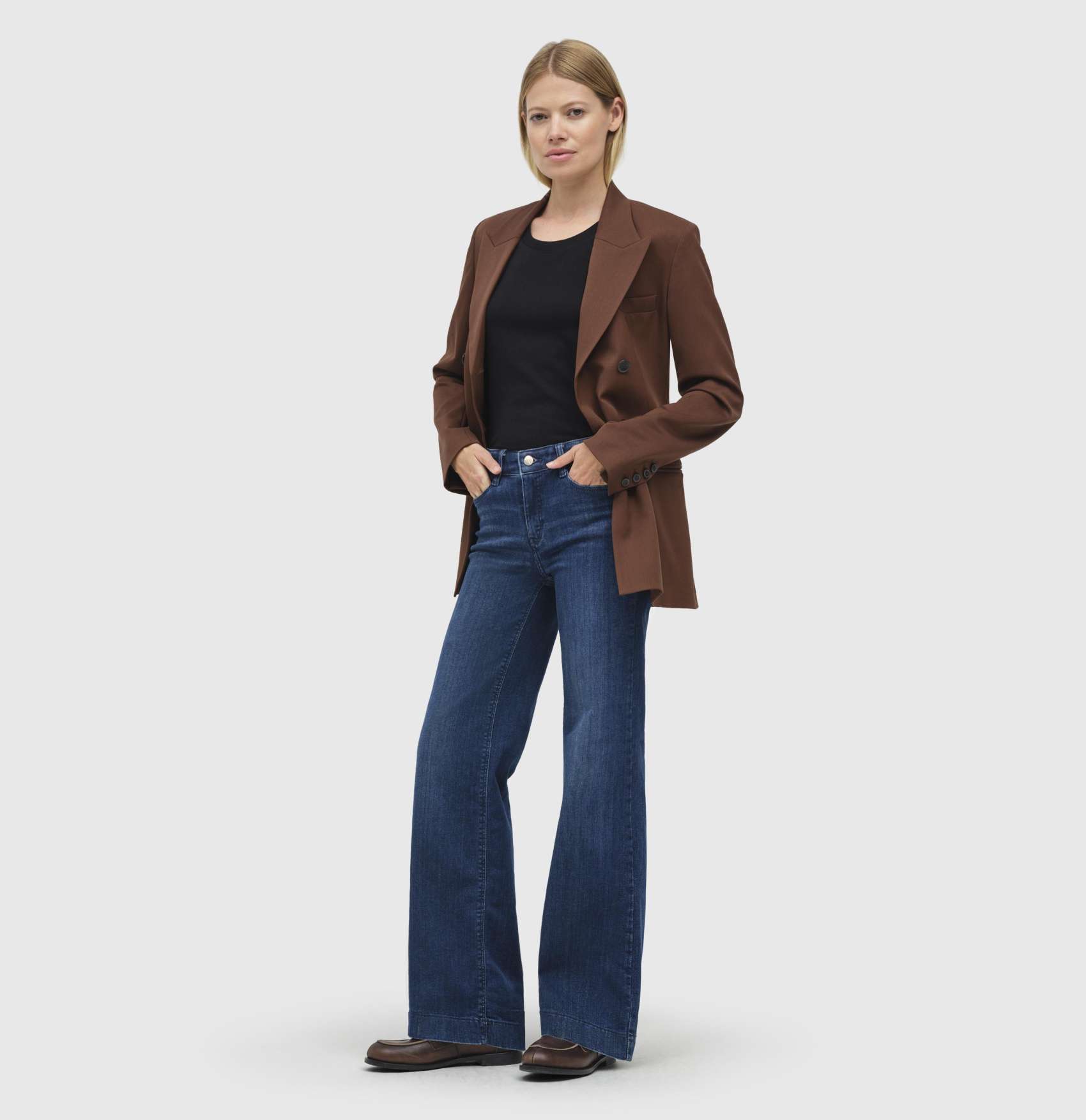 Dream Wide Denim - Cobalt