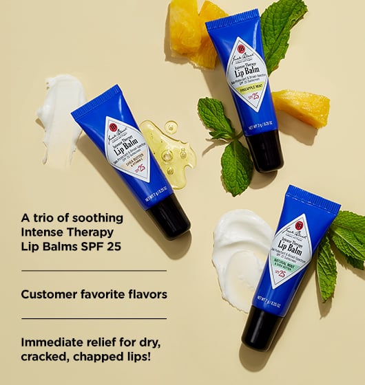 Lip Balm Trio Set-OS-JACK BLACK-Levy's Clothier