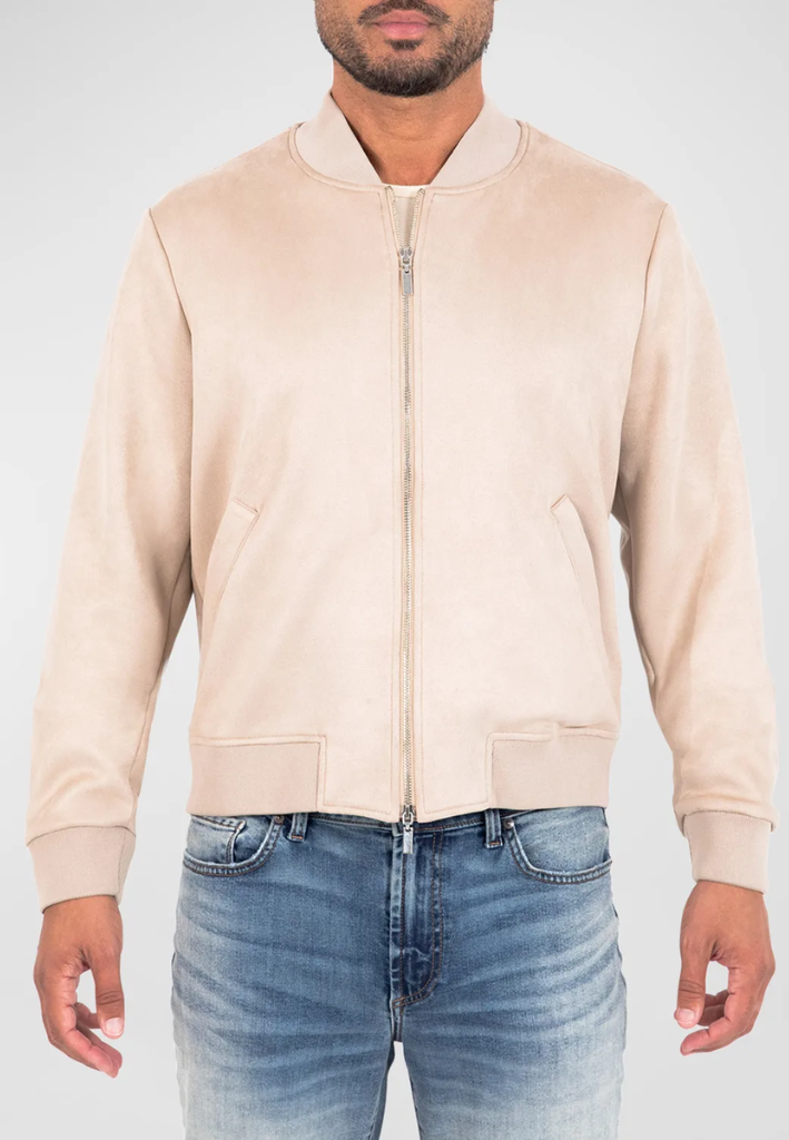 Maverick Suede Jacket Taupe-S-TAUPE-MONFRERE-Levy's Clothier