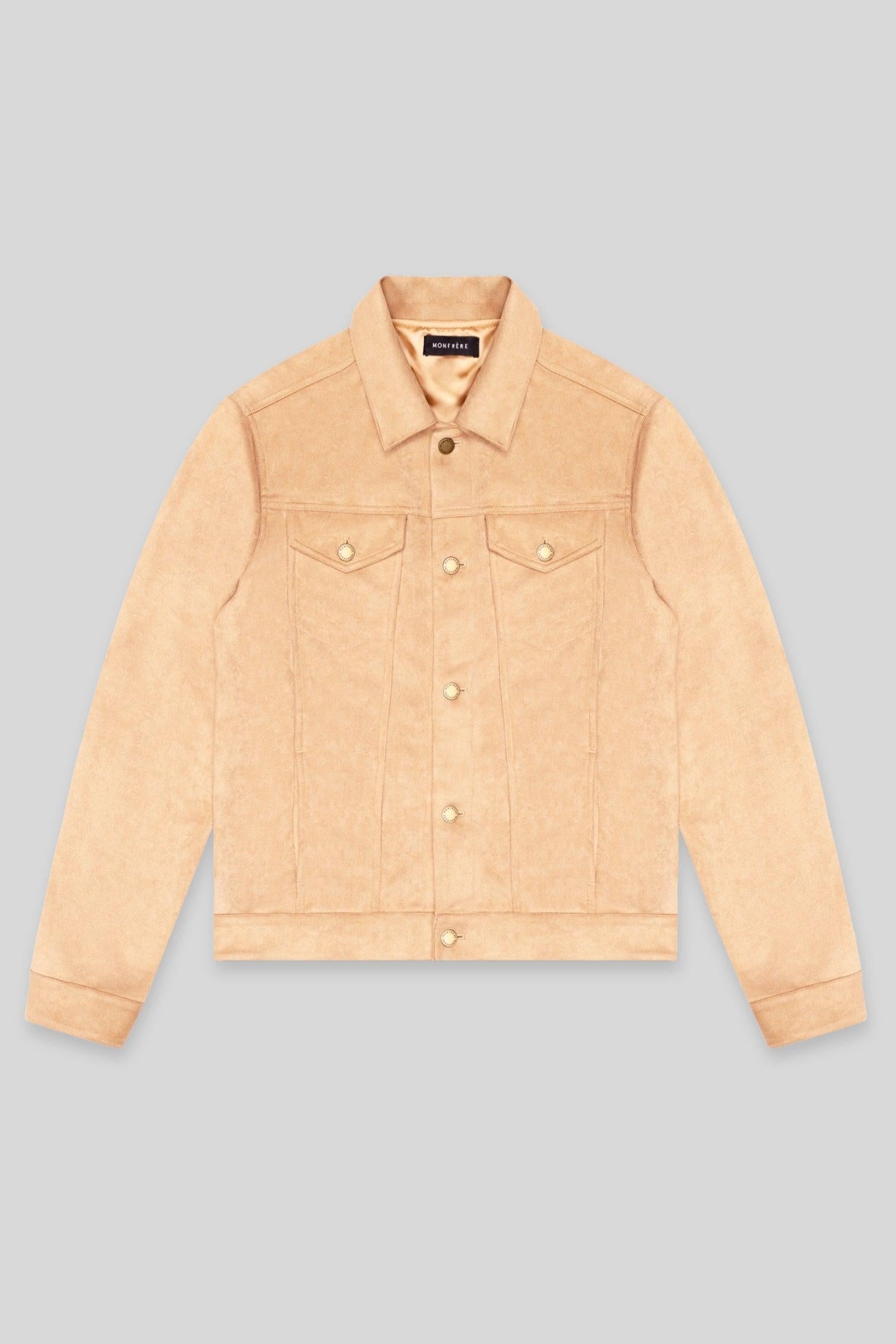 Dean Butter Suede Khaki-Khaki-XS-MONFRÈRE-Levy's Clothier