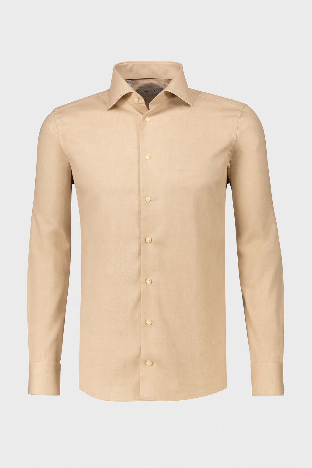Signature Solid Twill Shirt - Off White