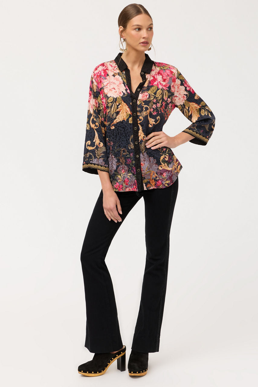 Kimono Sleeve Shirt - Cheri
