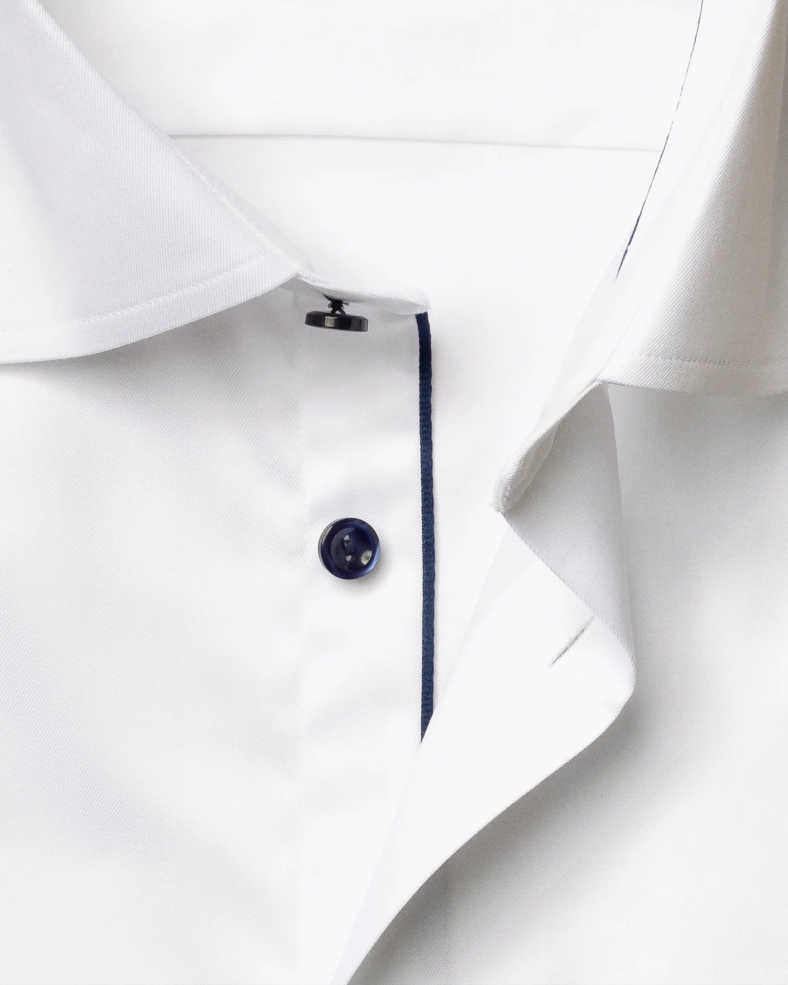 Eton White Signature Twill Shirt | Contemporary Fit | Cutaway Collar-16/41-WHITE-ETON OF SWEDEN-Levy's Clothier