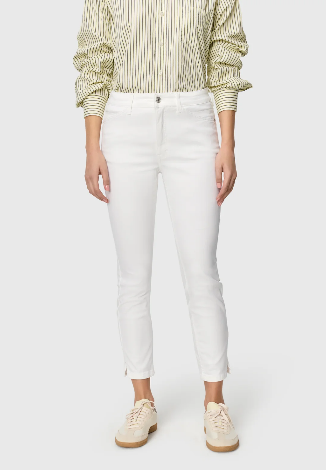 Dream Summer Slim Shaping Jeans in Modal Blend-8-WHITE DENIM-MAC JEANS-Levy's Clothier